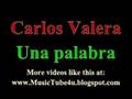 Carlos Valera - Una palabra (Man on Fire soudtrack)