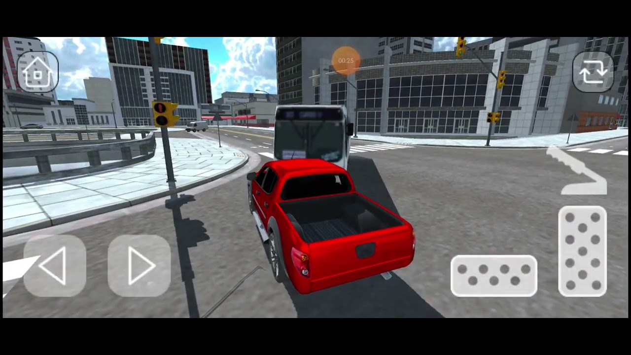 Ford ranger car driving performance simulator Android games - YouTube