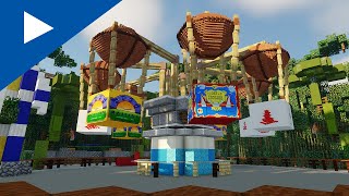 [4K] Minecraft Fliks Flyers POV | ImagineFun 2021