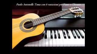 Musica dolce - Paolo Antonelli: Tema con 6 variazioni per Piano e Chitarra screenshot 2