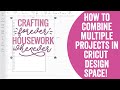 How to Combine Multiple Projects in Cricut's Design Space