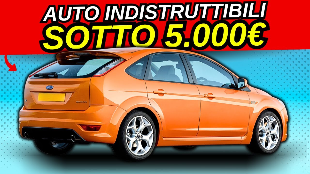 4 AUTO SOTTO 5.000€ CHE SEMBRANO IMMORTALI (SCOPERTA SHOCK)