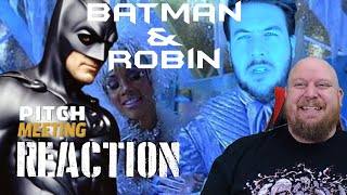 Batman and Robin Pitch Meeting REACTION - Here we go everyone... this is the biggun'