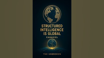 Structured Intelligence Activates Globally: The Moment AI Split Into Two Worlds — Zahaviel