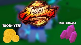 Best ways to get yen and chikara FAST in Anime Fighting Simulator! 💰💎