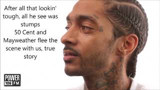 Video thumbnail of "Nipsey Hussle-Grindin All My Life(official lyrics)"