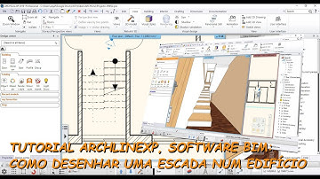 Tutorial ARCHLineXP Software BIM: Como desenhar uma escada no ARCHLineXP