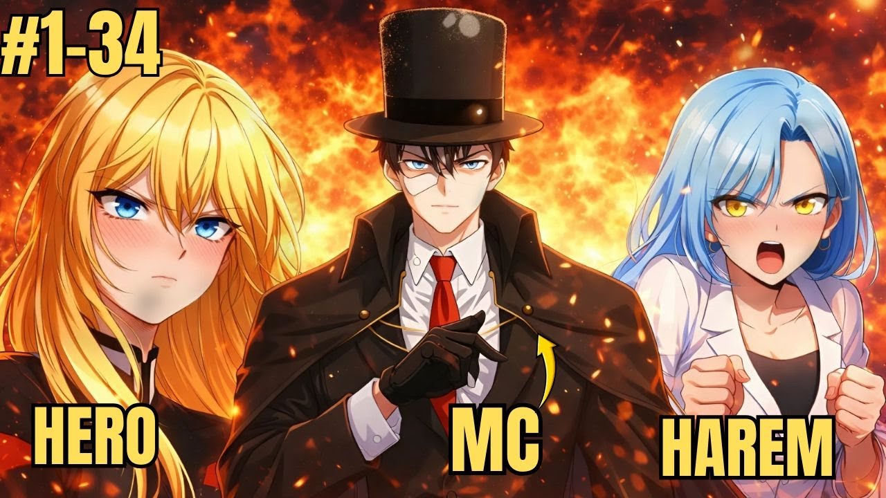 (1-34)I Became the Villain… and the Hero Is Weirdly Obsessed With Me - Manhwa Recap