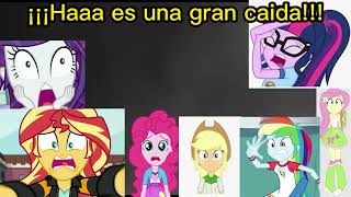 Las Mane 7 reaccionan a Mikecrack NO ELIJAS el AGUJERO EQUIVOCADO en MINECRAFT