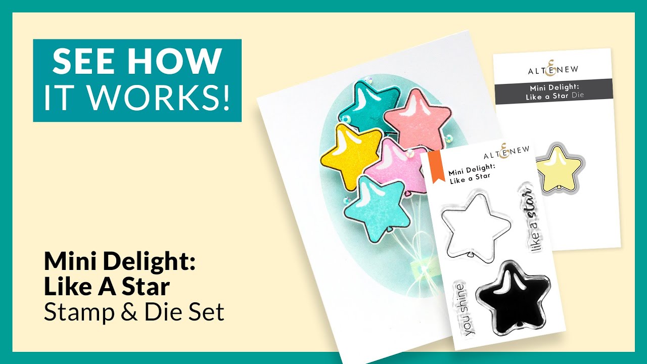 Mini Delight: Like a Star Stamp & Die Set