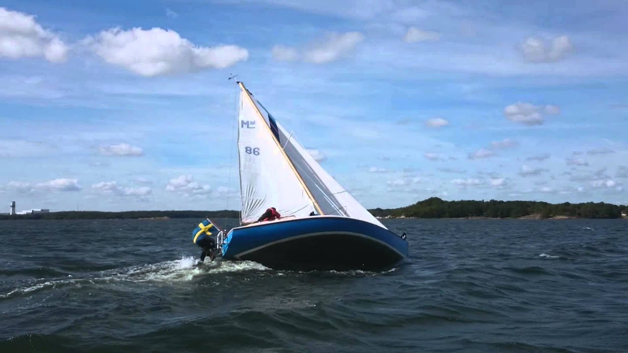 segling med Magnifik Midget 23