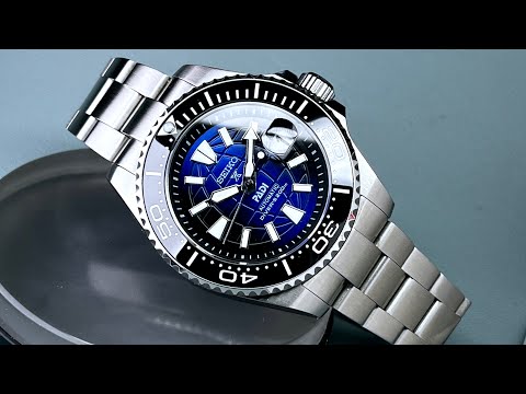 44mm Seiko Prospex PADI NH35A Divers Watch Mod - YouTube