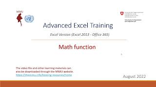 Ep 24 Math function