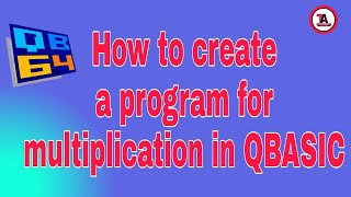 How to create a program for Multiplication in QBASIC  // Subscribe Techno AbhijeeT