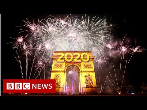 Bangs and flashes set off new decade – BBC News