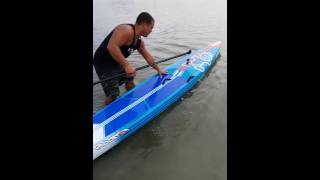 Allison Race Fin rider Corey Hamilton shows us the glide of Allison 4 Fin Race setup.