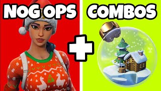 NOG OPS COMBOS SKIN OPERAÇÕES NATALINAS FORTNITE COMBOS FORTNITE CAPÍTULO 2 COMBOS TRYHARD FORTNITE