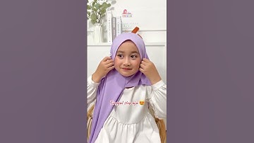 Thumbnail of Pashmina Kancing Anak - Unyu Bangett 🥰