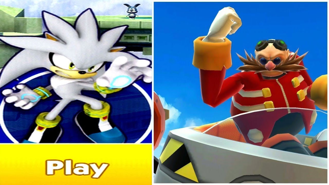Sonic Dash Silver Vs Eggman - Android Gameplay - YouTube