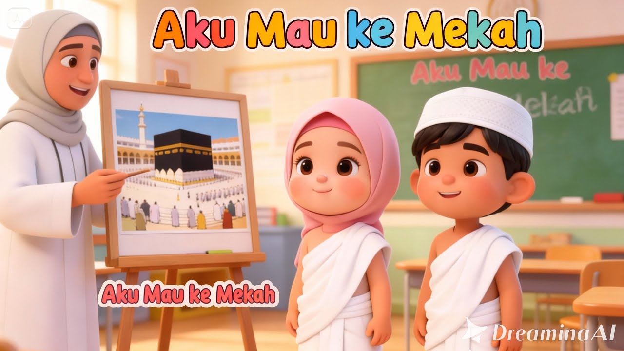 Lagu Anak Anak | Aku Mau Ke Mekah | Lagu Anak Islami Ceria | Lagu Anak Populer | Anisa Firda