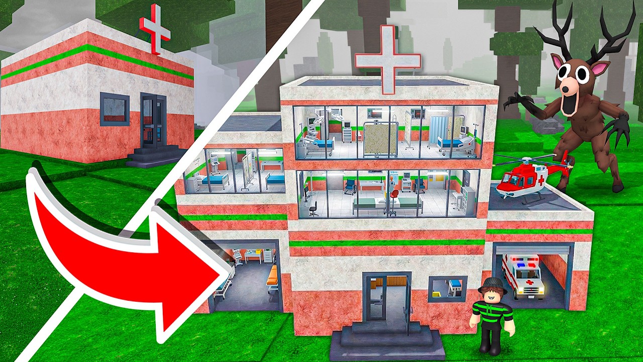 I Upgraded the HOSPITAL in 99 Nights in the Forest!