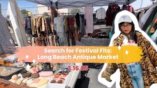 Searching for Festival Fits Long Beach Antique Market