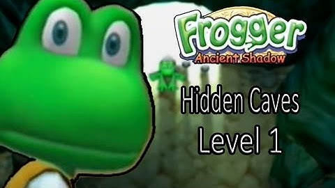 Frogger Ancient Shadow Hidden Caves Level 1