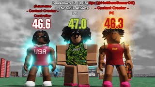 USA vs JAMAICA vs SPAIN in track and field infinite screenshot 2