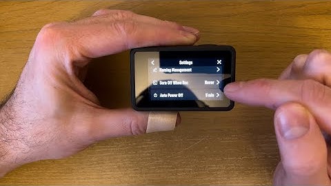Action 4 Tutorial | How To Turn Off The Front And Back Screen Whilst Filming On The DJI Action Cam 4