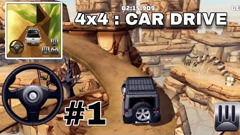 🎮 MOUNTAIN CLIMB 4X4 LEVEL 1 TO 10 (ANDROID/iOS) | Extreme Offroad Car Adventure 🚙⛰️ | Realistic 