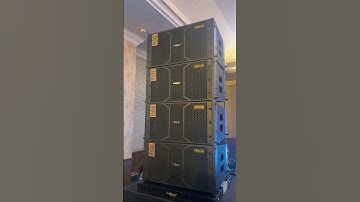 Studiomaster Line Array Fire 90 #shorts