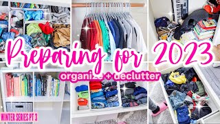 ✨NEW✨PREPARING FOR 2023✨DECLUTTERING AND ORGANIZING MOTIVATION! SMALL SPACES HOME ORGANIZATION TIPS