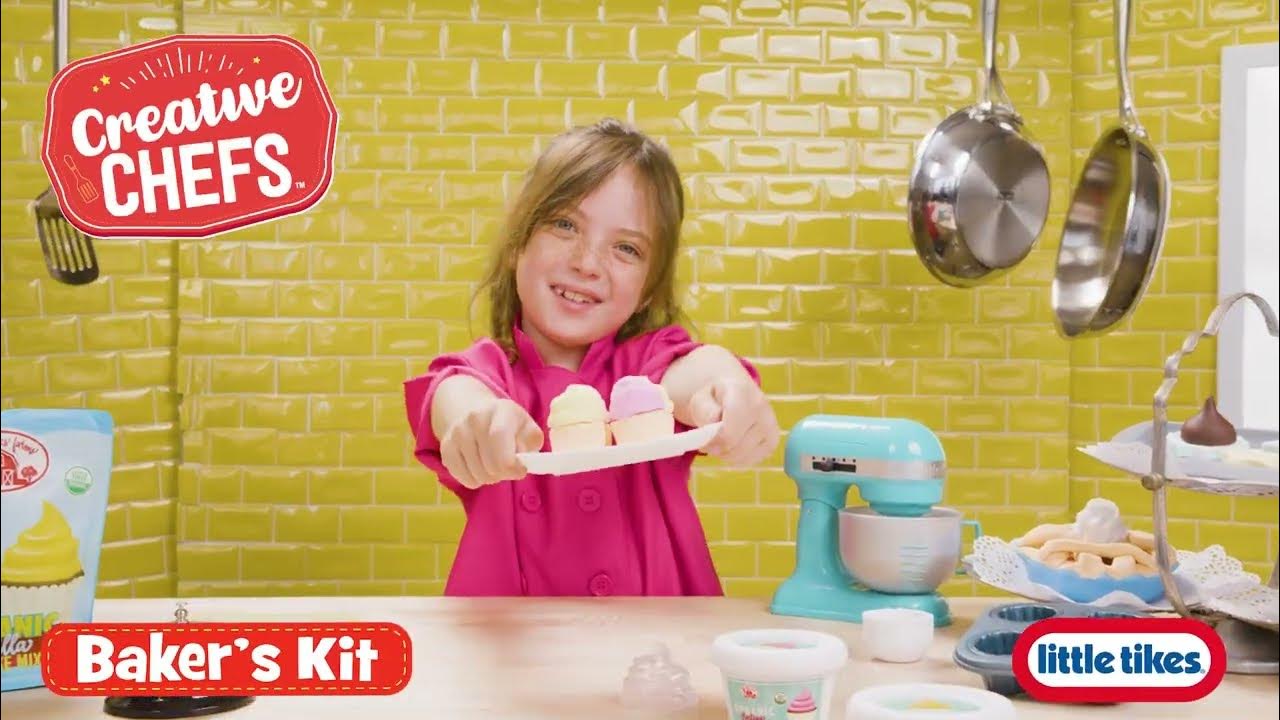 Creative Chefs | Little Tikes | Bakers Kit - YouTube - Little Tikes Creative Chefs Baker's Kit