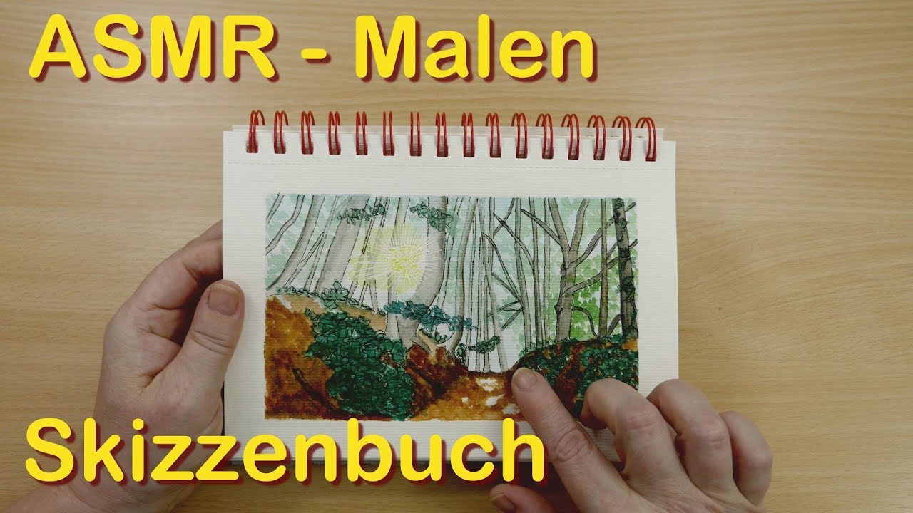 Asmr Skizzenbuch Anschauen Und Malen Mit Oma Tana Sanfte Stimme - 