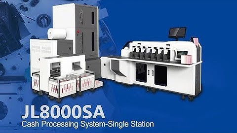 JL8000SA Banknote Processing System-Single Station