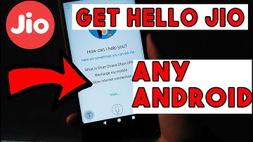 Use Hello Jio Assistant On Any Androd Phone - HINDI