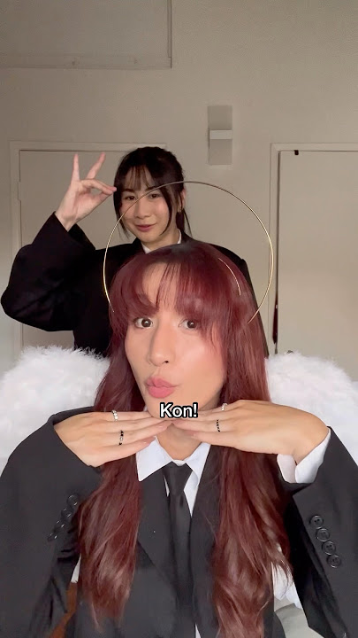 Cosplaying as Aki and Angel from Chainsaw Man