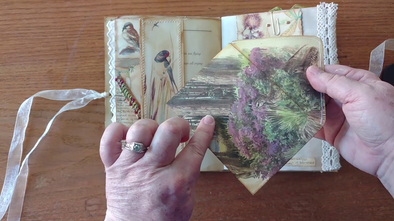 Edith Holden Junk Journal #2 (SOLD; thank you!)