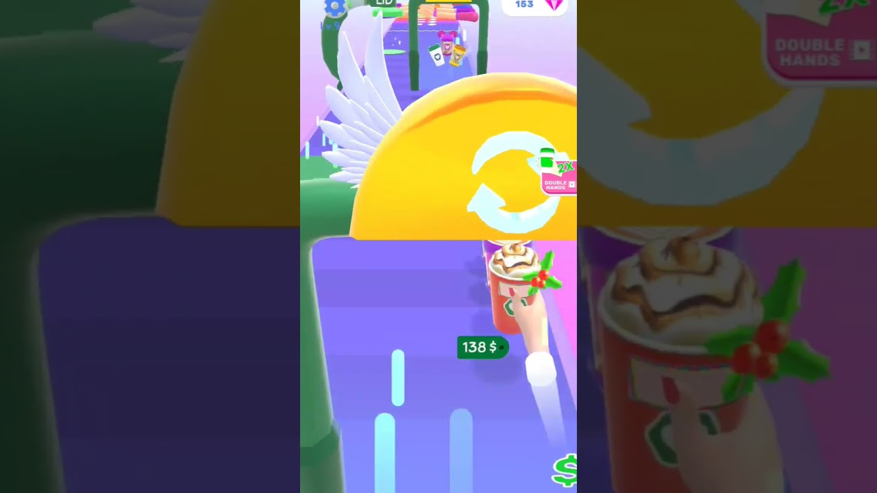 Coffee run mobile gameplay 🎮 