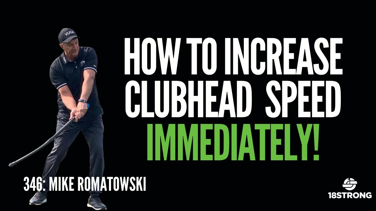 How to increase clubhead speed immediately and FOREVER! YouTube