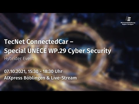TecNet ConnectedCar – Special UNECE WP.29 Cyber Security