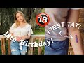 18th Birthday Vlog! Getting My First Tattoo!