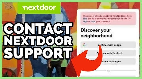 How to Contact Nextdoor Support on PC 2023?