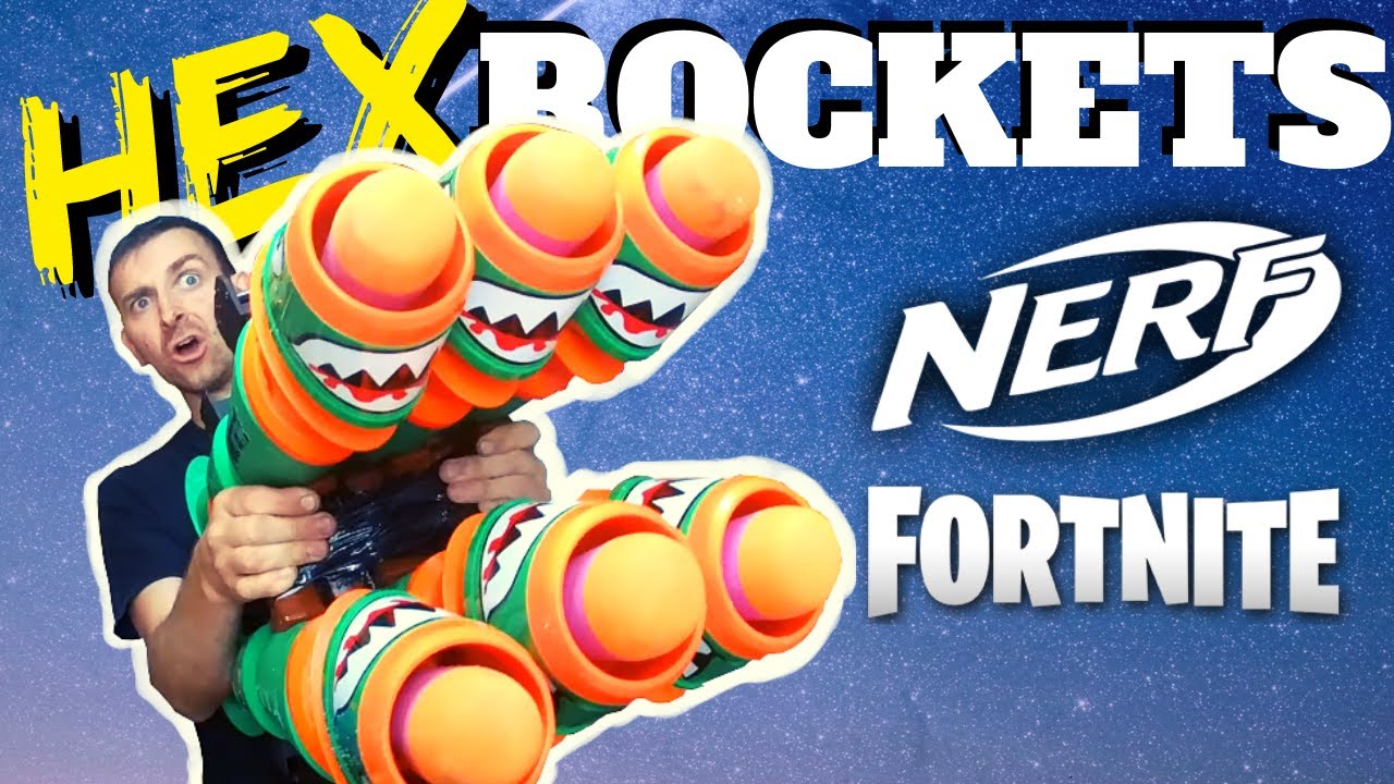 Hex Launcher: New Nerf Fortnite Rocket Launcher Blaster ...