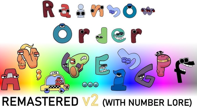 Russian Alphabet Lore Rainbow Order (@Harrymations) 