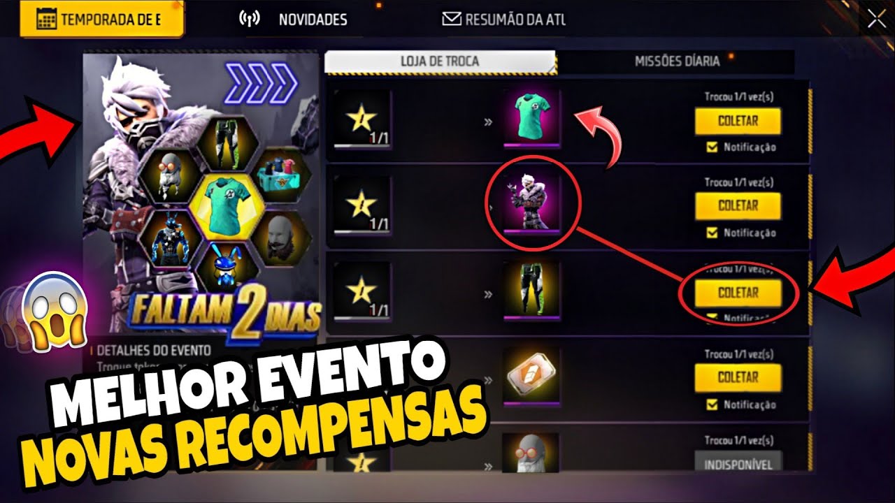 Free Fire: evento de recarga de dimas dá bônus de até 100% na Nova Era