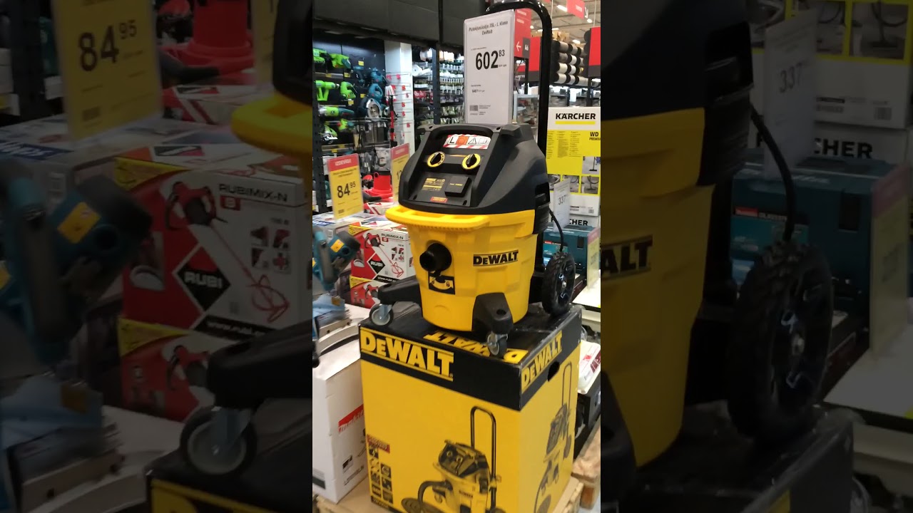  670 DeWalt Shop  Vacuum  Wow  YouTube