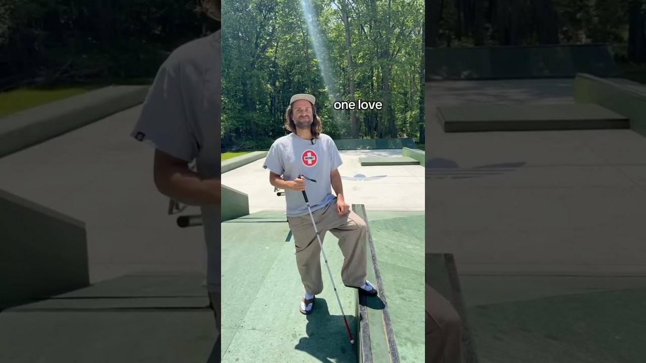 Dan Mancina, the blind skater with tough soul ✊🫡✨ 