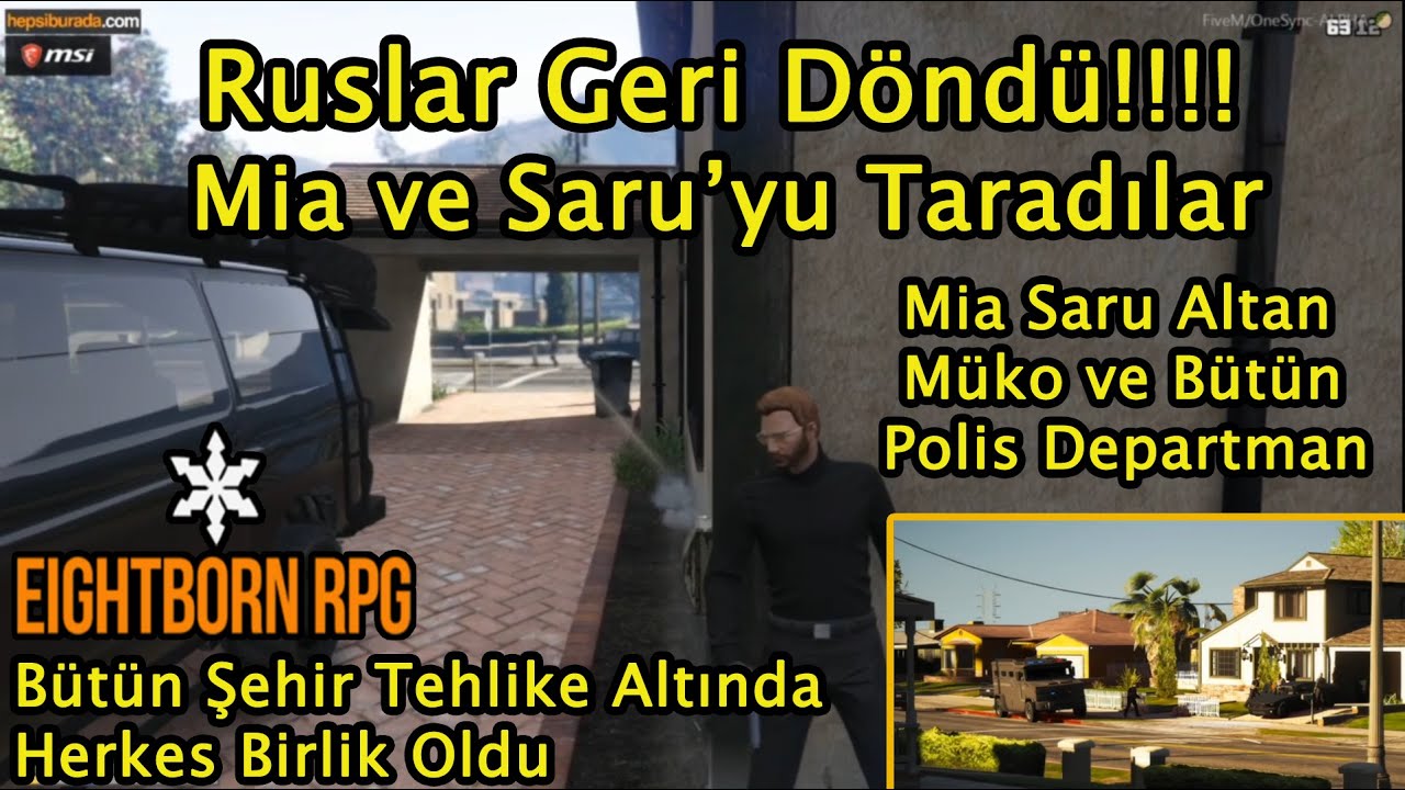 Saru Ve Mia'yı Ruslar Tarıyor - RUSLAR GERİ DÖNDÜ! -EightbornV Elraenn Bütün Ruslar Bölümü - 4 Saat
