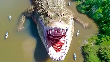 Top 10 BIGGEST CROCODILES In The World !